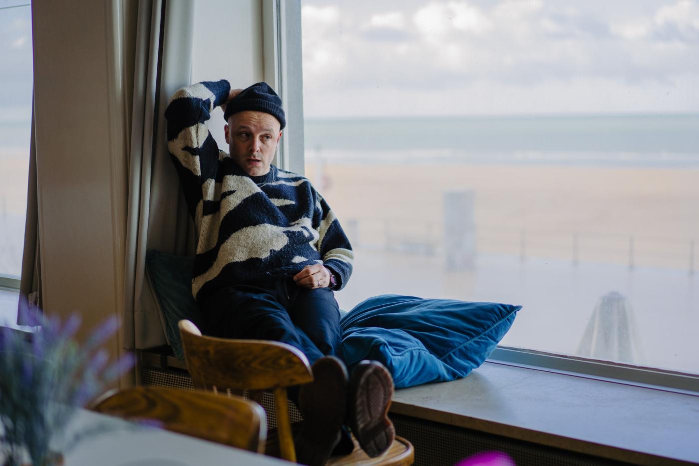 foto van Johannes Verschaeve in Galerie Beausite in Oostende