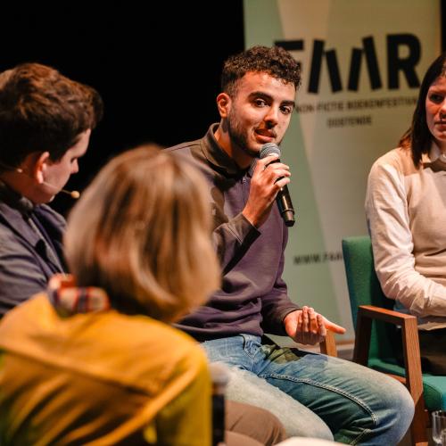foto van FAAR 2024 met Amir Bachrouri