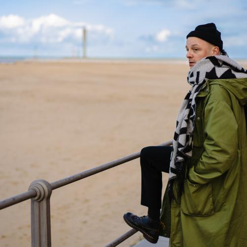 foto van Johannes Verschaeve in Oostende (c) Nick Decombel 2025